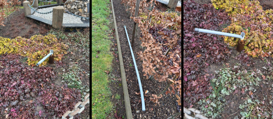 ❗Erneuter Vandalismus am Denkmal in Stockhausen 