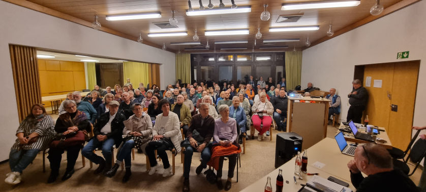 Großer Andrang bei der Eröffnungsveranstaltung LebensRaum Windhagen. Bildquelle: OG Windhagen