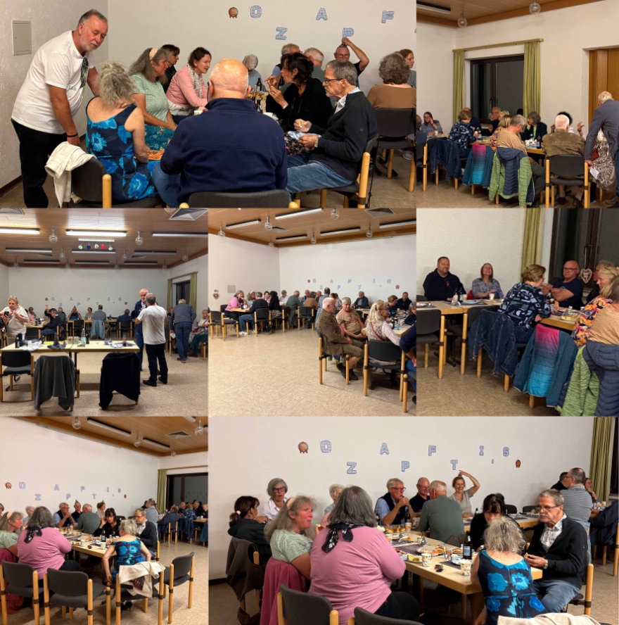 Fotocollage 1. Mottoabend LebensRaum Windhagen. Fotos: Frau Clasen